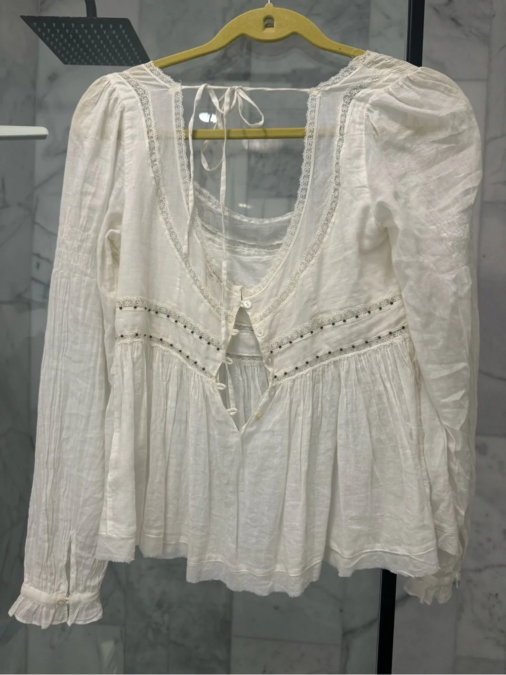Free People lightweight white